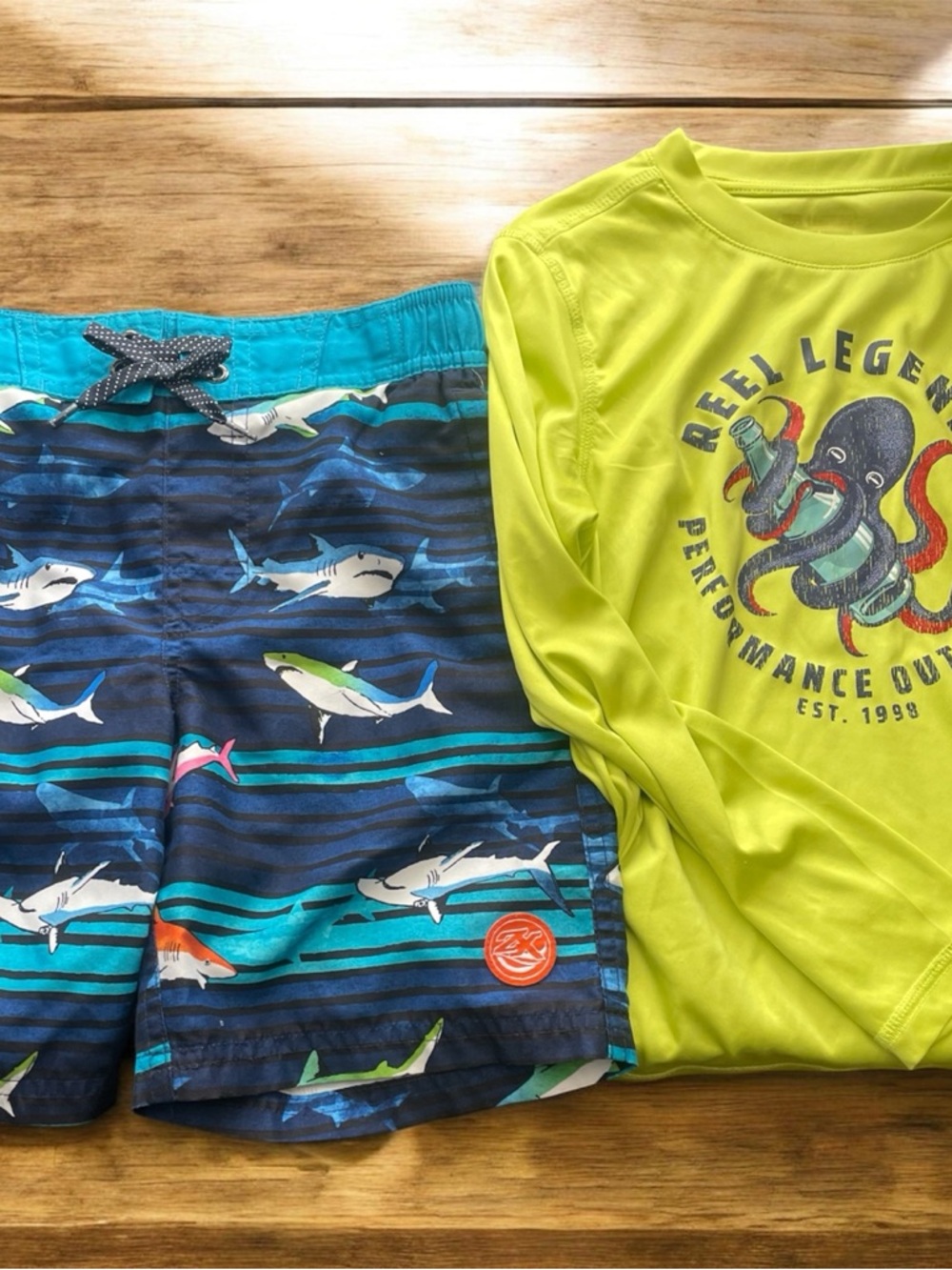 ZeroXposur Swim shorts + Rashguard